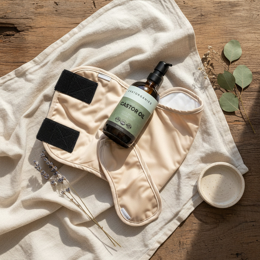Organic Cotton Castor Oil Pack