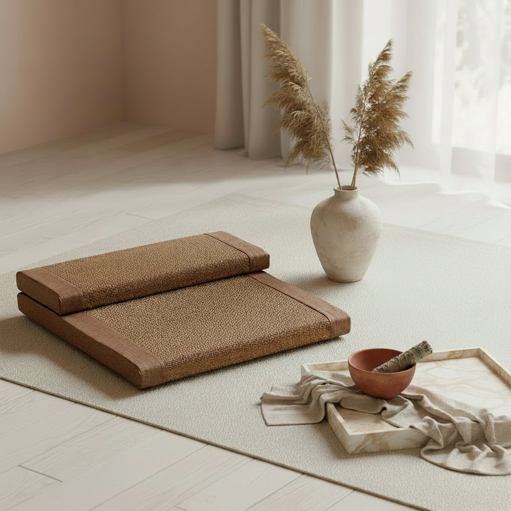 Natural Bamboo Fiber Meditation Cushion