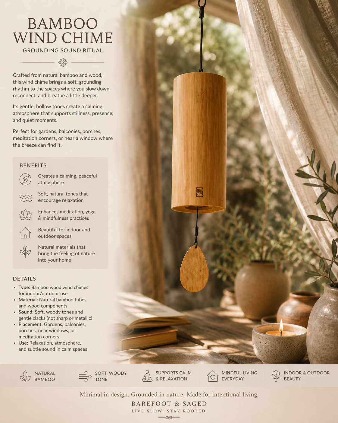 Bamboo Wind Chime