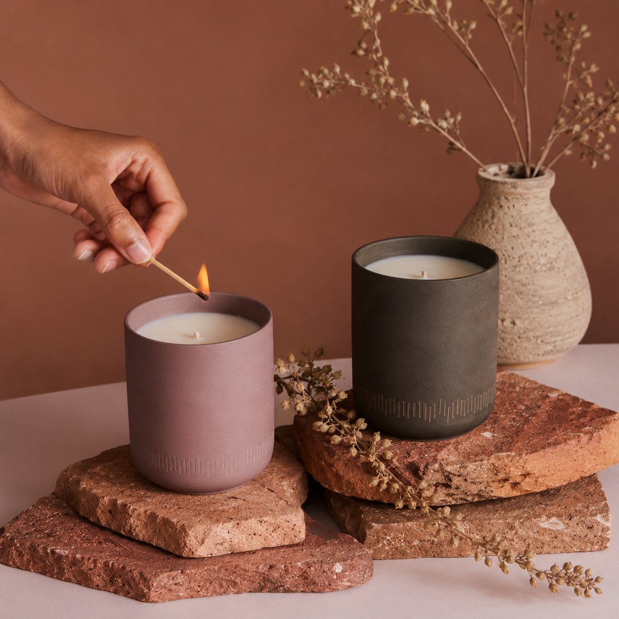 Evening Ritual Candle Bundle