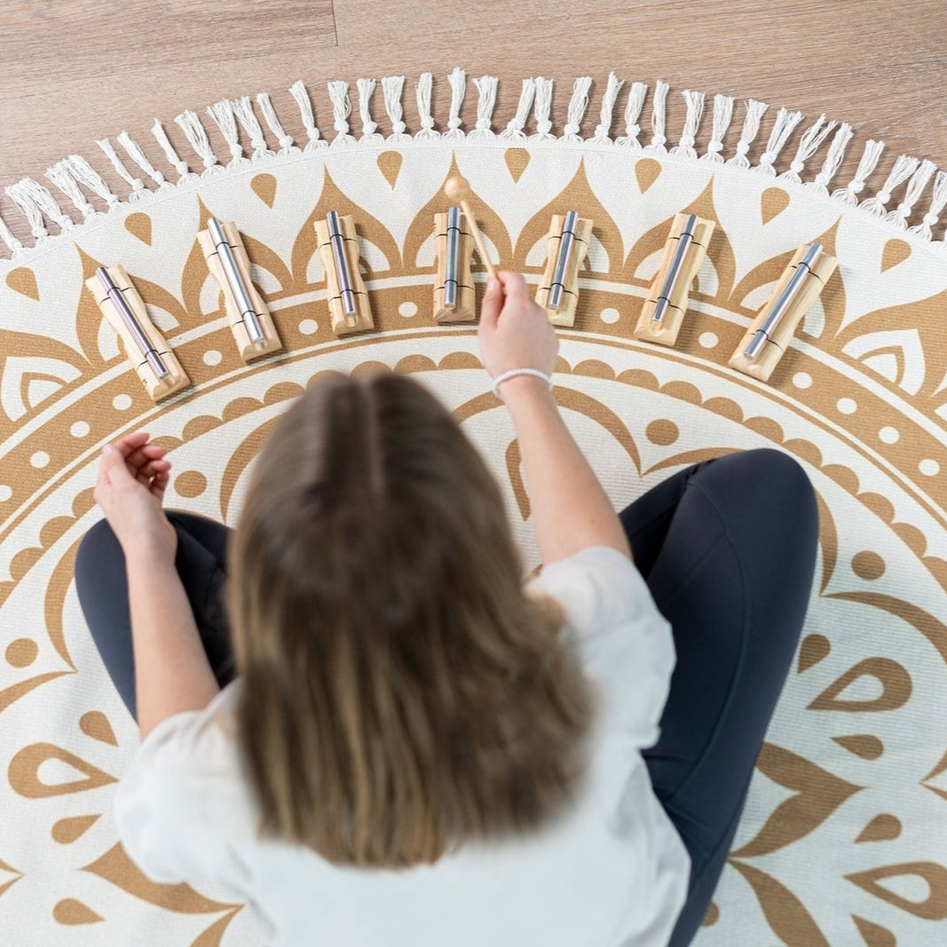 7 Chakra Energy Chime Set | Sound Healing & Meditation Ritual Tools