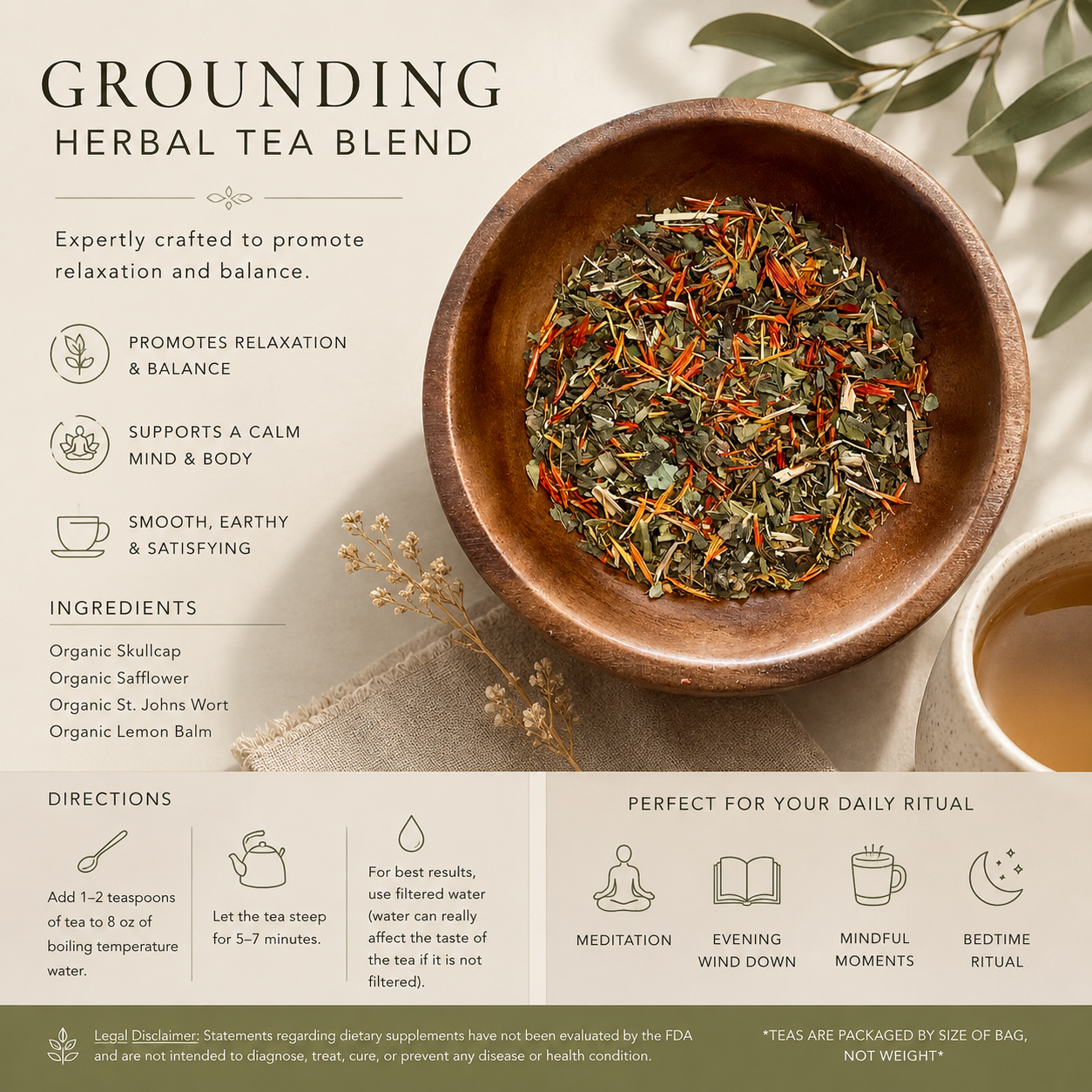 Grounding Herbal Tea Blend