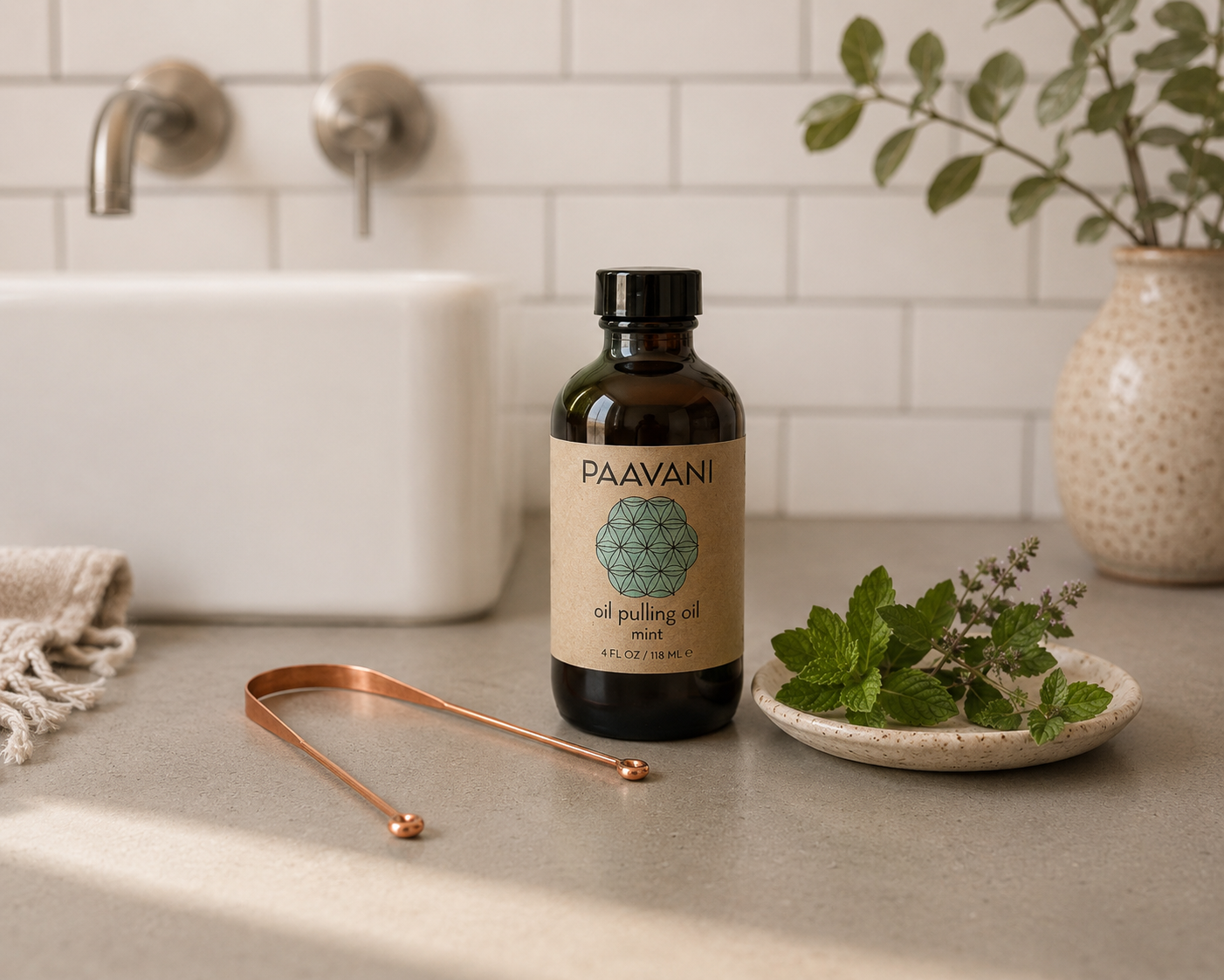 Herbal Oil Pulling