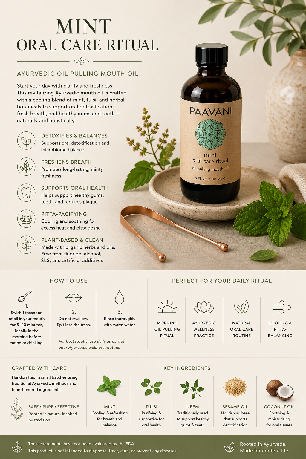 Herbal Oil Pulling