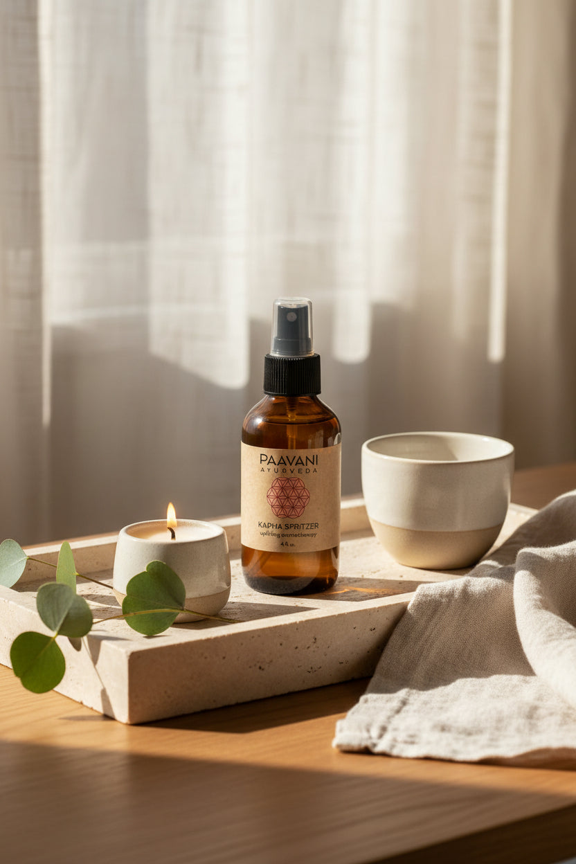 Kapha Spritzer | Ayurvedic Aromatherapy Mist for Energy & Elevation-0