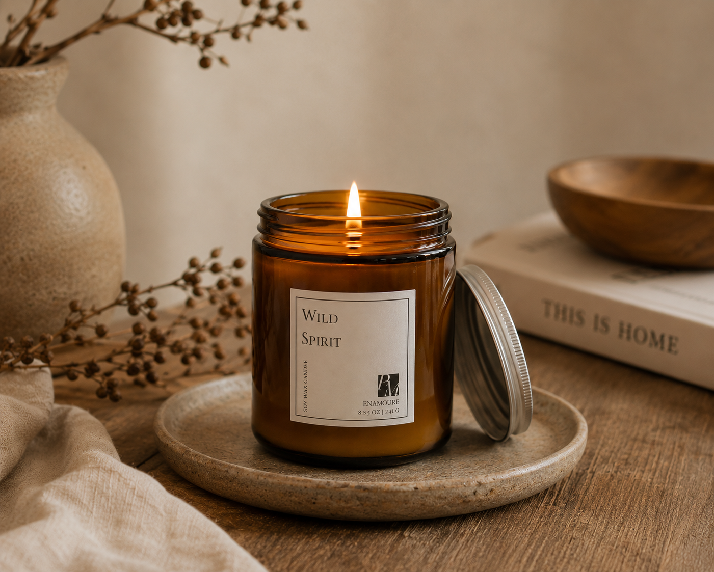 Wild Spirit Soy Wax Candle