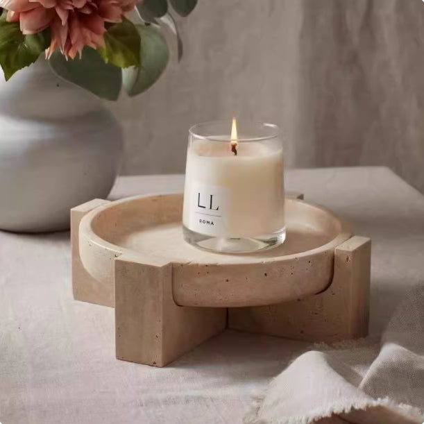 Wabi-Sabi Limestone Display Tray