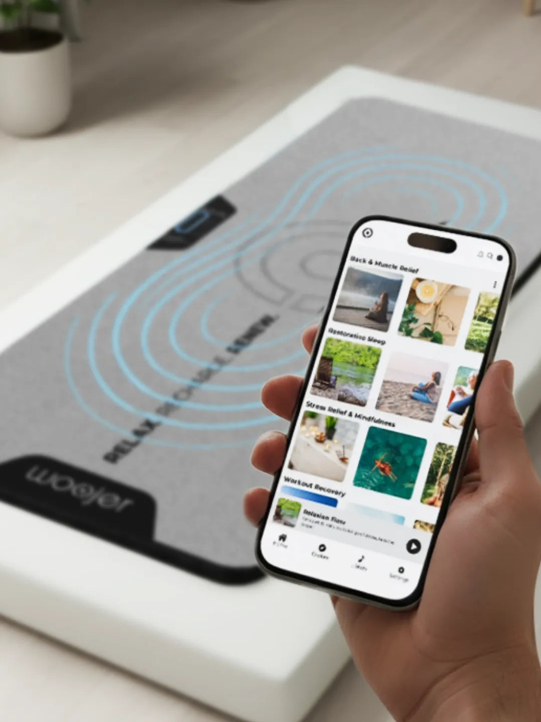 Immersive Sound Therapy Wellness Mat | Powered by Woojer MAT™